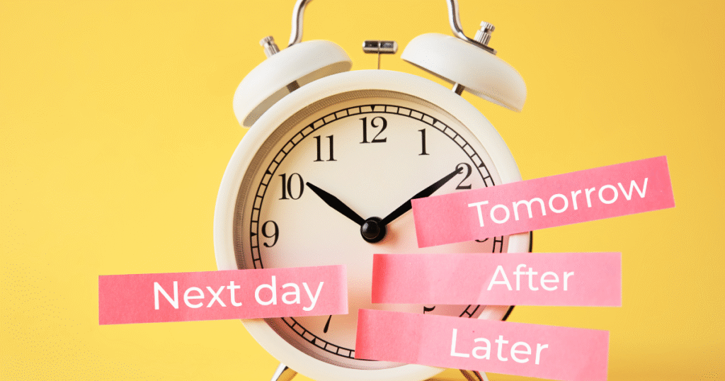 momentum accelerator offer clock with tomorrow next day after later